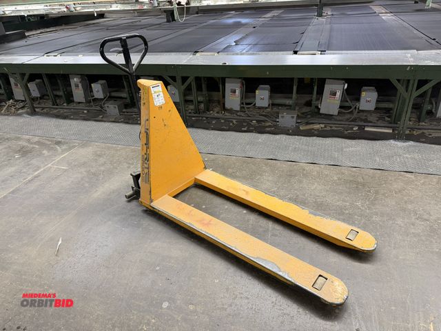 Lot 1-17013 - (1) Lift-Rite, 12V electric walk-behind pallet jacks with 3000 lb. capacity, with Vulcan, model SM12...