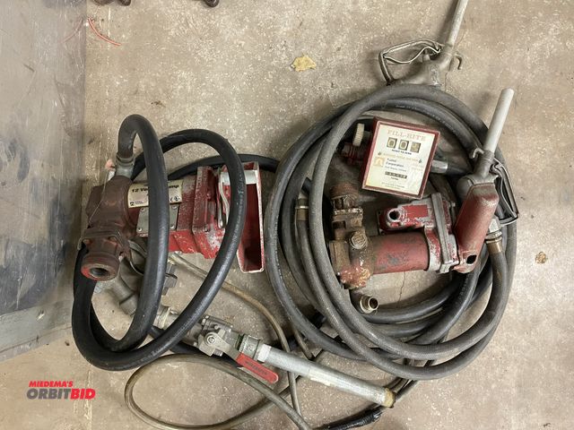 Lot 1-6153 - Lot of 2, 12V fuel pumps, includes (2) Fill-Rite 14 gallon per minute, Series 1200B, (1) Fill-Rite S...