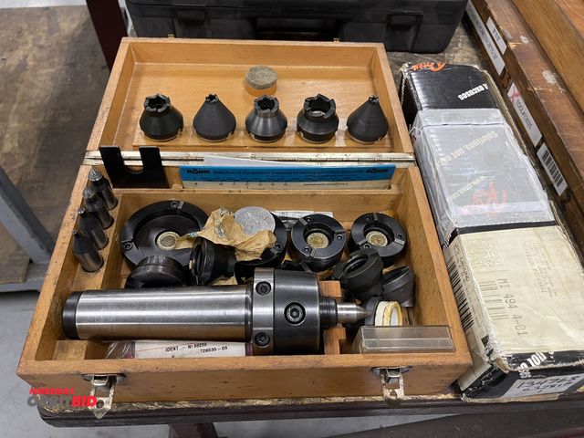 Lot 1-19412 - (1) Rohm live center kit, and (1) Riten, item #134768, live center.
