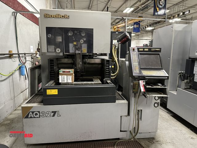 Lot 1-19247 - (1) 2008 Sodick, model Q327L, CNC wire electrical discharge machine, S/N 0587, 15.63" x 23.86" table...