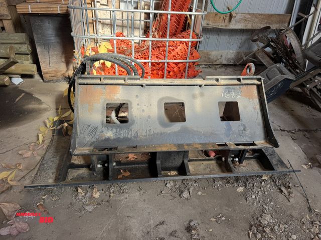 Lot 1-15822 - (1) AGT vibrating compact plate, (2024), type SSPC72, approx. 71" length x approx. 19-1/2" wide flat...