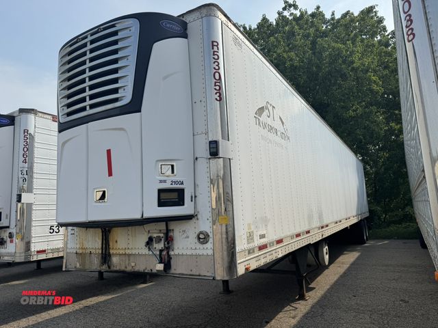 Lot 1-19072 - 2012 Wabash International (1) 53' tandem axle reefer trailer, 68,000 lb. GVWR, Carrier X22100A Reefe...