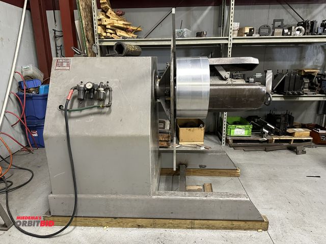 Lot 1-19231 - (1) 1980 American Steel Company, model 1000, 6000 lb. max capacity un-coiler, 18" to 24" expandable ...