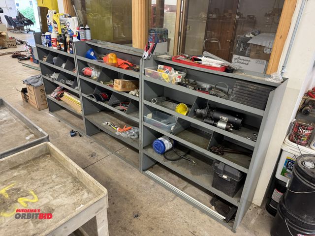 Lot 1-6347 - (3) sections of interior van shelving units, each measures 42" wide x 12" deep x 49" tall, includes ...
