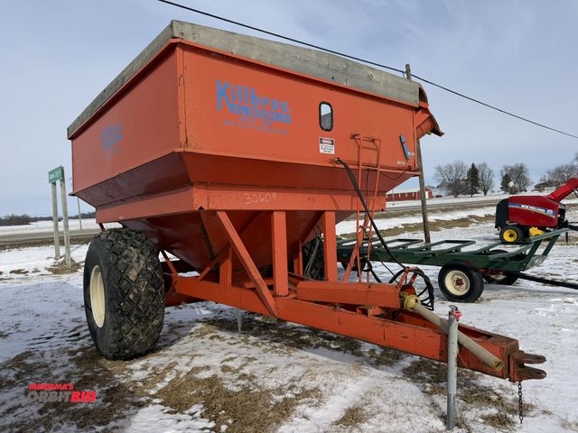 Lot 1-11782 - (1) Killbros, model 490, grain cart, 490 bushel, 23.1-26 tires, rear hitch and rear lights, approx. ...