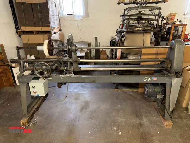 Lot 1-4809 - (1) Utica Mill Specialty Machinery Company slitting machine, S/N HDSC568-55, 3 HP, 3 phase motor, ap...