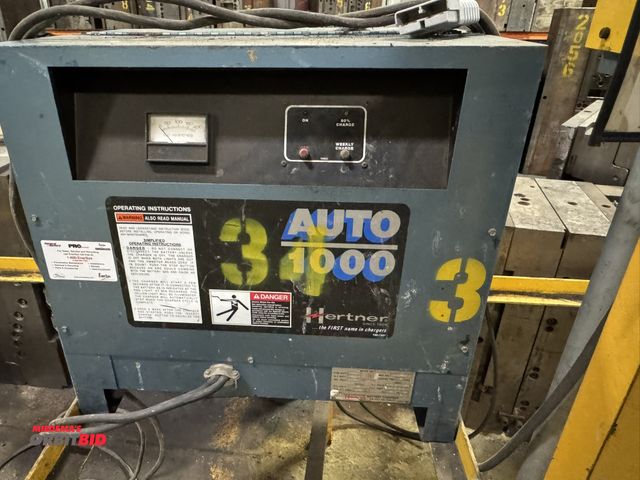 Lot 1-2537 - (1) Hertner battery charger, model 3TN18-680, battery Type L-A, 36V output, 18-cell, 208-240/480V, 3...