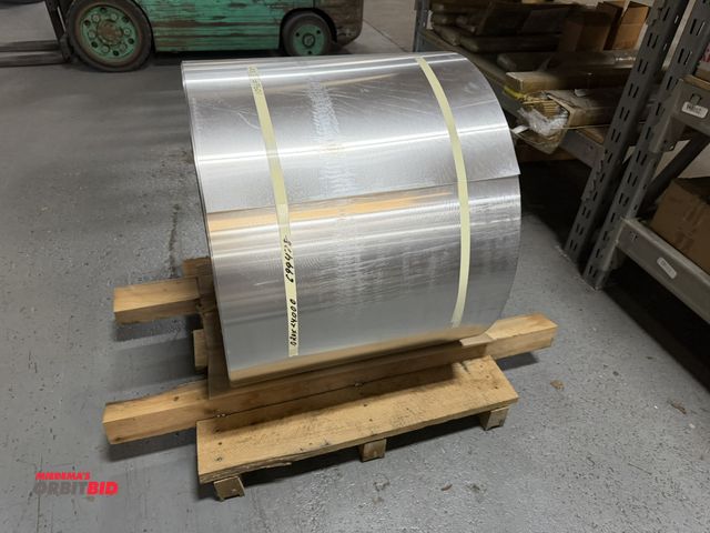 Lot 1-18715 - (1) 24" roll of Mill face aluminum, .020" thickness, 1096 lbs.