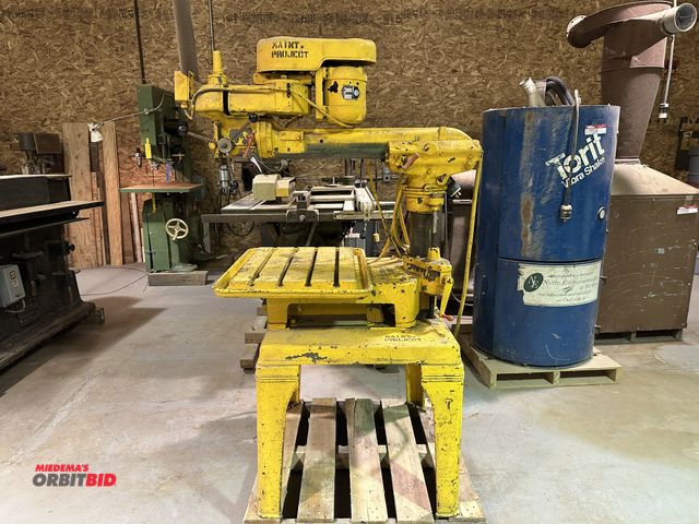 Lot 1-17536 - (1) Walker-Turner, model 1616-2, radial arm drill, S/N 0000501, with a 0 - 1/2" capacity chuck (34-3...