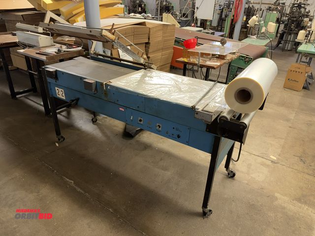 Lot 1-4848 - (1) Beseler Corporation shrink film machine, model 3020-CMTB, 220V, single phase, S/N 279150, adjust...