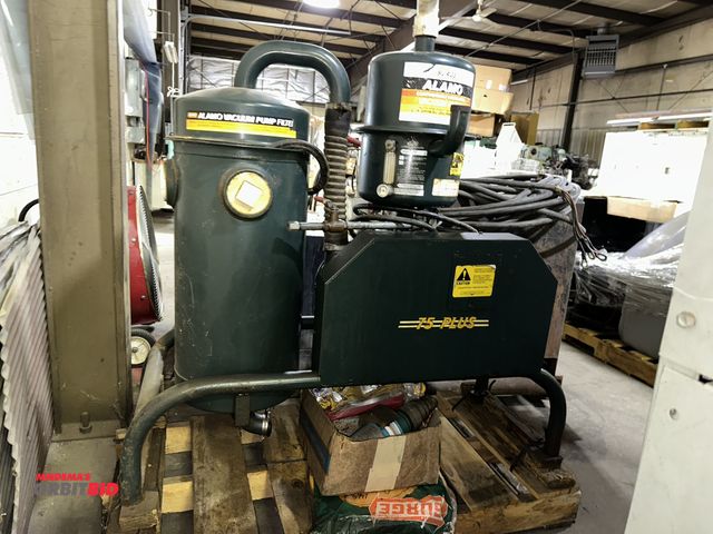 Lot 1-14751 - (1) Alamo, model 75 Plus, vacuum pump, S/N 105180, with model NH-184TBDR7056AN, 230V, single phase, ...