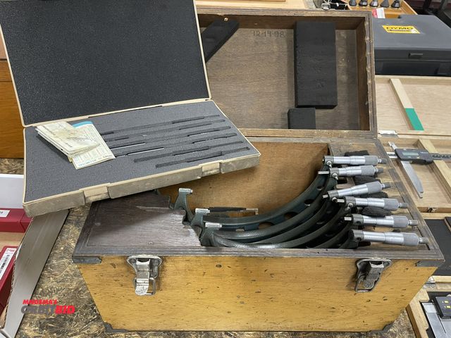 Lot 1-19424 - (1) Mitutoyo mic set, 6-12".