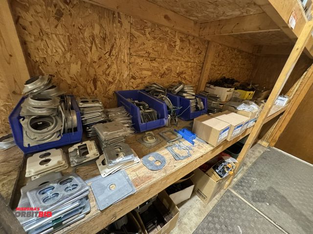 Lot 1-4362 - Large lot of assorted masonry raised cover box covers, includes single-gang, 2-gang outlets, raised ...