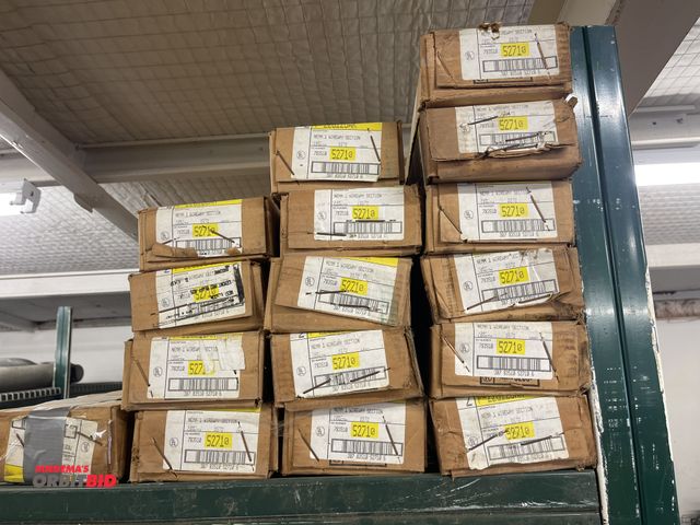 Lot 1-6287 - Lot of (16) Hoffman Nema 1 wireway section, 120" length with knock outs, gray color, item #52710.