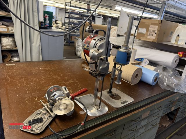Lot 1-4909 - Lot of (2) Eastman Ultrasonic straight knife cutting machines, (1 may be for parts or repair), and (...