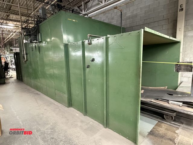 Lot 1-17257 - (1) Sealer oven, approx. 33' long x 113" high x 132" wide, (usable interior dims are 125" width x 78...