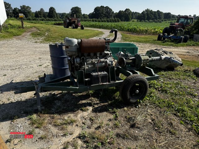 Lot 1-6944 - (1) diesel powered irrigation pump with Deutz 8-cylinder diesel engine, electric start, 2869 metered...