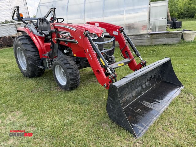 Lot 1-8127 - 2020 Massey Ferguson M1835 Loader Tractor (1) 2020 Massey Ferguson M1835, S/N AG3M18350LJT21644, 4-w...