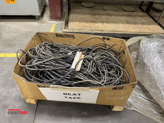 Lot 1-19469 - Large lot of assorted heat tape.