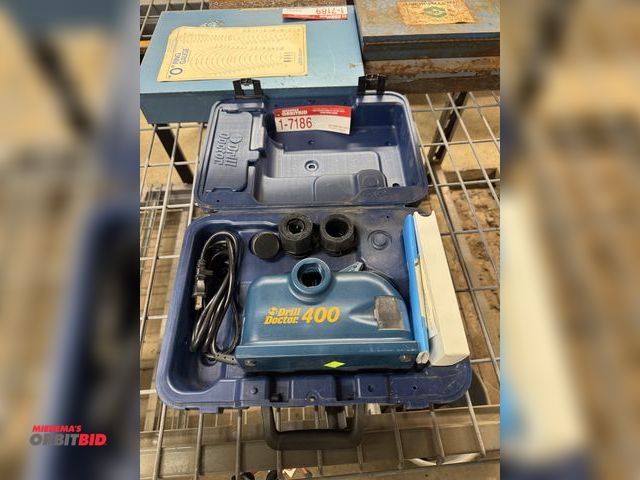 Lot 1-7186 - Drill Doctor 400 Drill Bit Shapener, To Include: Model 400 User'S Video Vhs