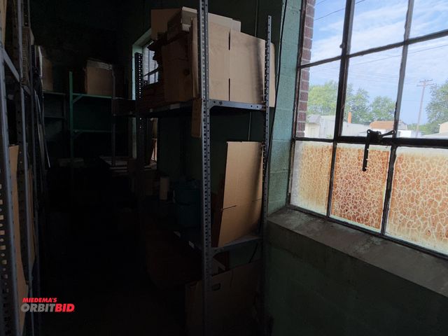 Lot 1-18826 - Lot of (2) 48" width x 85" height x 18" depth bolt-together steel shelving units with assorted boxes...