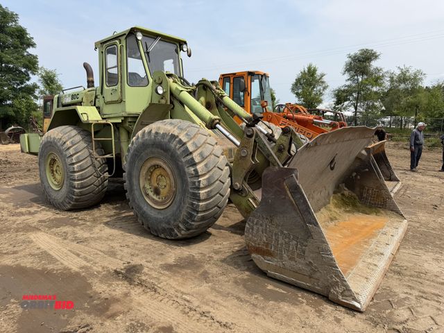 Lot 1-18373 - (1) Terex, model 80-C articulated frame wheel loader, S/N 72857, rated payload 16,500 lbs., enclosed...
