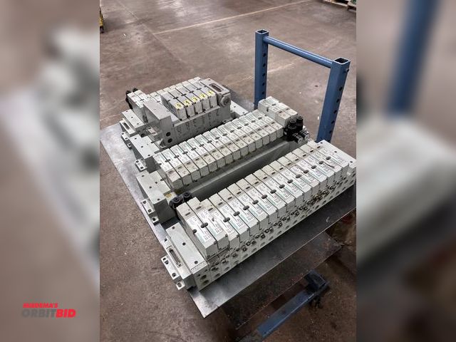 Lot 1-3613 - (4) Numatics Valve banks + Valves