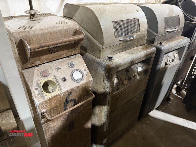 Lot 1-13398 - Lot of (3) Mytron preheaters, 2 are model 36MP35, and 1 unknown model, all for parts or repair.