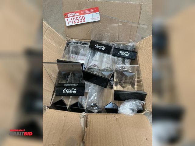 Lot 1-12539 - Acrylic Table Tent Approximately 24 Coca Cola - 3 Miller Lite &amp; 5 Labatt