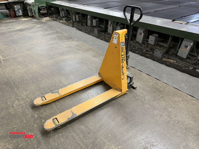 Lot 1-17006 - (1) Lift-Rite, 12V electric walk-behind pallet jacks with 3000 lb. capacity, with Vulcan, model SM12...