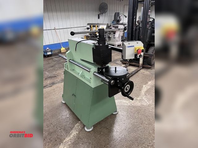 Lot 1-3647 - Heavy Duty English Wheel, 220 Power, Push Button Autofeed, Like New