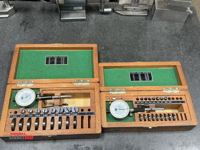 Lot 1-12520 - (2) Diatest inside diameter gauges, both kits are incomplete.