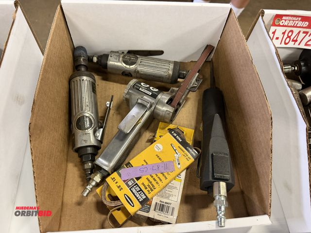 Lot 1-18473 - (1) Central Pneumatic, item #01704, 90 PSI/3700 SPM air file, (1) Central Pneumatic, item #60627, 3/...