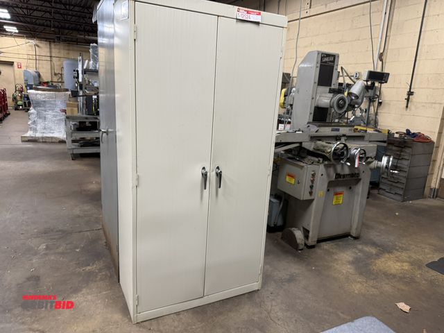Lot 1-12524 - (1) Hon 36" width x 72" height x 18" depth, 2-door steel cabinet with 5 adjustable height shelves, c...