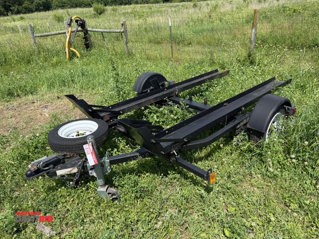 Lot 1-8148 - 2006 MS1 2-Place Motorcycle Trailer single axle, 2" ball, manual landing gear, 5-lug steel rims, 5.3...