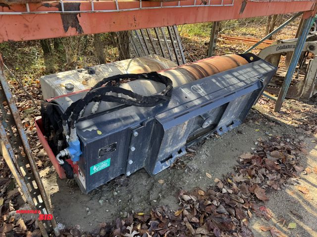 Lot 1-15823 - (1) Raytree vibratory roller, model RNVR76, 76" wide, SN: VR20241130204, skid steer mount, hydraulic...