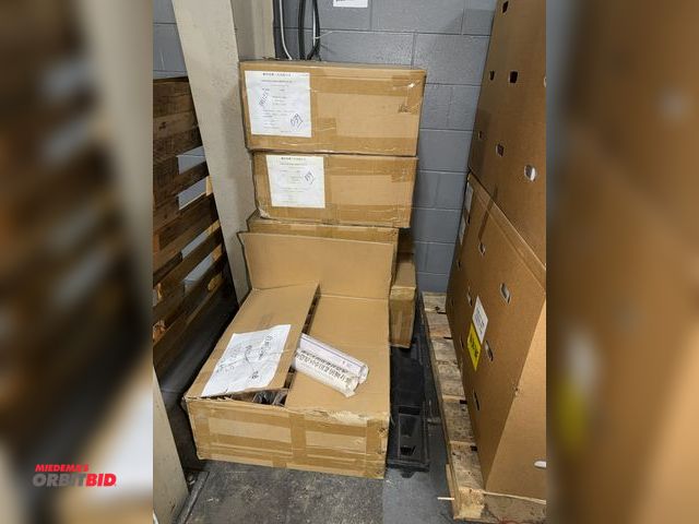 Lot 1-18728 - (1) full and (3) partial boxes of assorted clock weight sleeves, variety of colors, bright gold, bru...