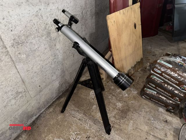 Lot 1-626 - (1) Bushnell telescope with tripod stand, condition unknown, may be missing piece.