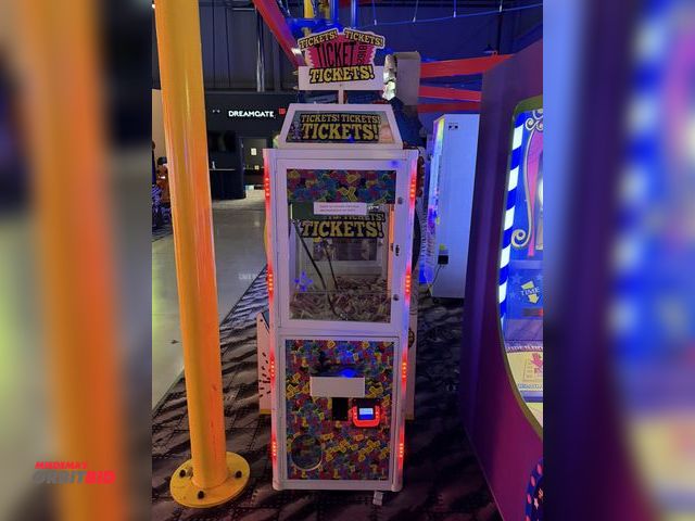 Lot 1-11237 - (1) Coast-to-Coast 24" ticket claw arcade style game, 115V, powers up, but does not appear to be in ...