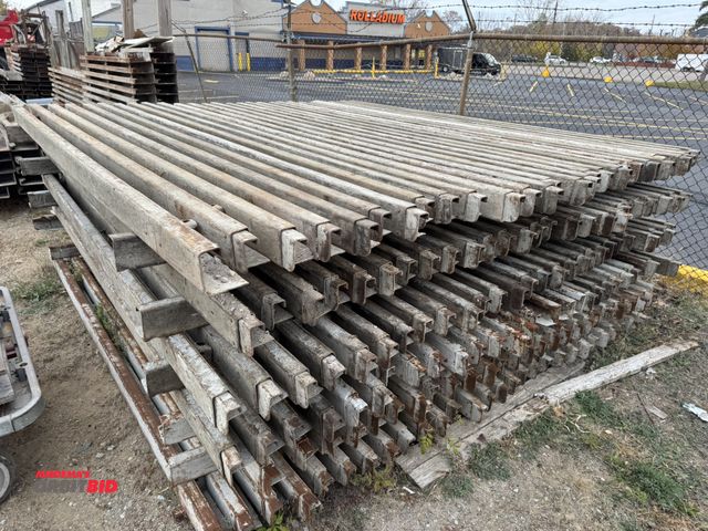 Lot 1-18402 - Lot of approx. (175) 4" x 10' long sidewalk forms.