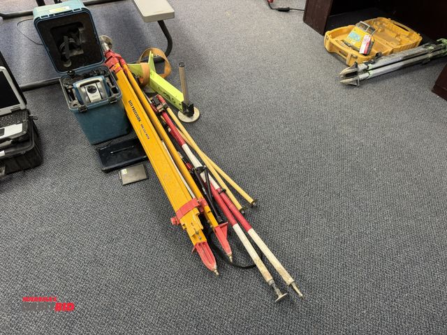 Lot 1-18688 - (1) Spectra Precision Focus Geospatial surveying tool, includes assorted tripods, and tablet, S/N 17...