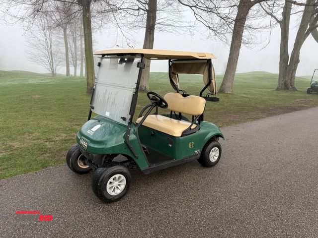 Lot 1-19364 - (1) 2019 E-Z-Go EFI golf cart with a Kawasaki gas engine, model 657061G01, includes canopy, fold-dow...