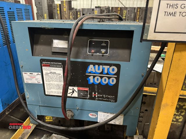 Lot 1-2538 - (1) Hertner Auto 1000 battery charger, model TN-18-680, battery Type L-A, 36V output, 18-cell, 208-2...