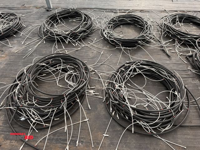 Lot 1-9940 - Lot of (4) Netafim irrigation line, 135' long per roll, 20" on center drops.