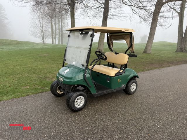 Lot 1-19366 - (1) 2019 E-Z-Go EFI golf cart with a Kawasaki gas engine, model 657061G01, includes canopy, fold-dow...