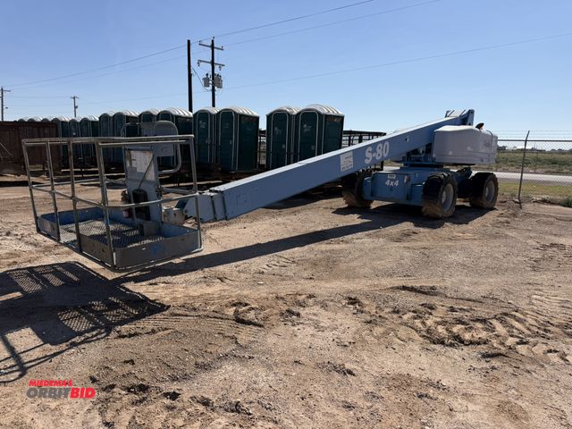 Lot 1-18121 - Genie S-80 Telescopic Boom Aeriel Lift