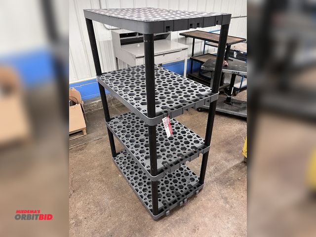 Lot 1-3624 - Plastic Collapsible Storage Rack