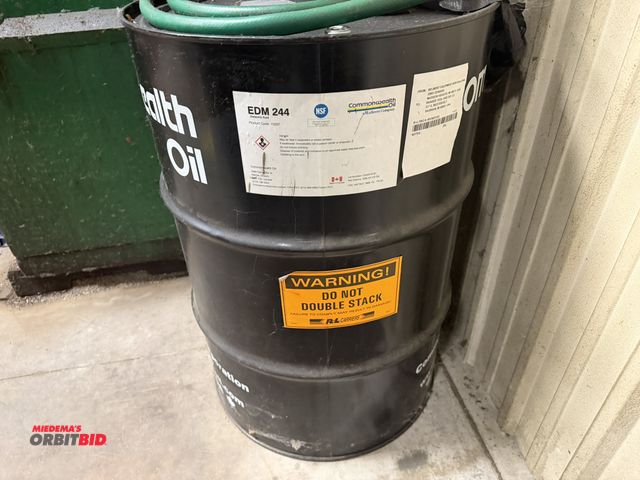 Lot 1-2014 - (1) 55 gallon drum of EDM244 Dielectric Fluid, does not include contents.