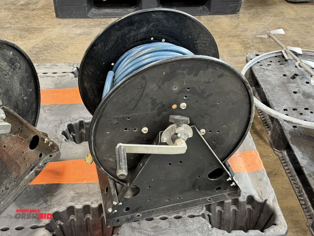 Lot 1-5459 - (1) Hosetract, model M 10-5, manual crank type hose reel with bottom mount and hose.