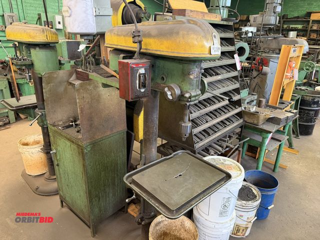 Lot 1-18540 - (1) Delta Rockwell variable speed drill press, S/N 96-2530, with a 3/4 HP, 208-220/440V, 3 phase ele...